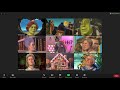 Shrek 2 DVD Menu But It S A Zoom Meeting