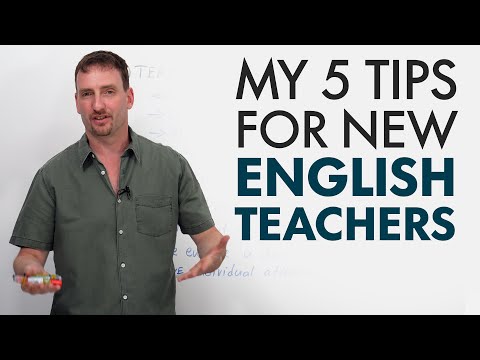 教授初學者英語課的 5 個技巧 (5 Tips for Teaching a Beginner’s English Class)