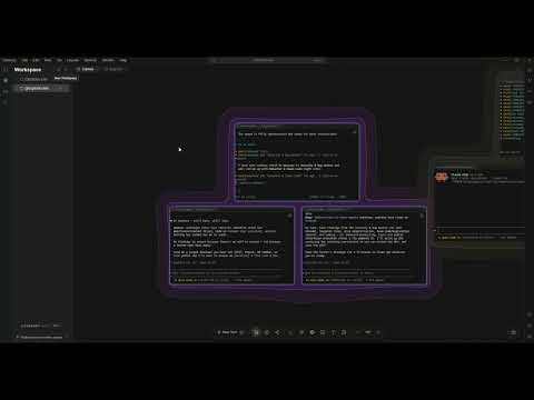 Catenary — Spatial Canvas IDE for AI Coding Agents (1-Min Demo)