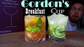 Gordon's Breakfast VS Gordon's Cup || Cocktail Showdown from Regarding Cocktails by Sasha Petraske