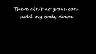 Johnny Cash - Ain&#39;t No Grave (With Lyrics)