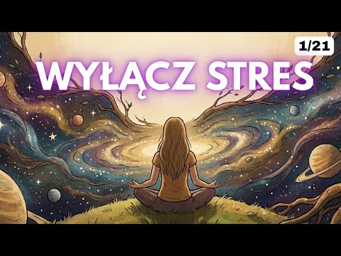Medytacja UGRUNTOWANIA na STRES I LĘK (Dzień 1/21 Wyzwanie medytacji) [BEZ MUZYKI]