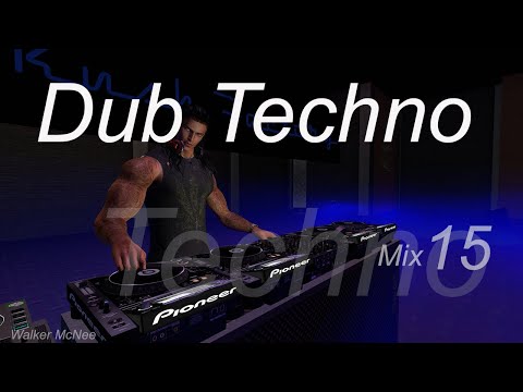 Walker McNee - Dub Techno / Techno Mix 15 @ The Kush Factory Club in Second Life