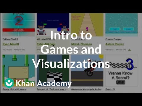 Intro To Games And Visualizations Video Khan Academy - roblox script showcase drawing visualizer youtube