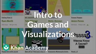 Intro to Games and Visualizations | Computer programming | Khan Academy