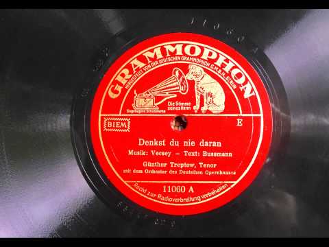 Günther Treptow singt: Valse triste (Vecsey) 1939