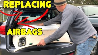 Replacing RDX Air Bags, Headliner and Finishing Up the Interior + Wheel Alignment