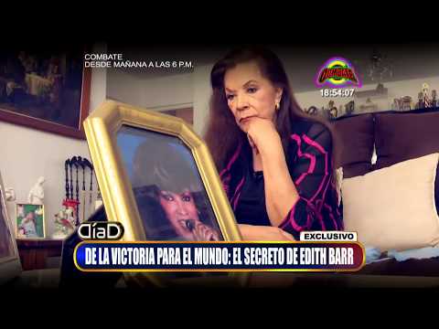 El bello encuentro de Día D con Edith Barr