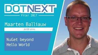 Maarten Balliauw — NuGet beyond Hello World