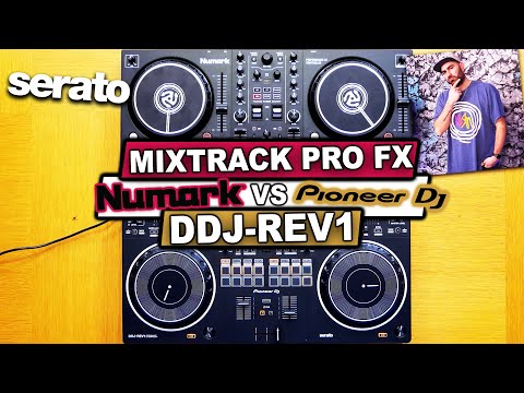 Pioneer DJ DDJ-REV1 vs Numark Mixtrack Pro FX - Which Serato controller is best for you? #TheRatcave