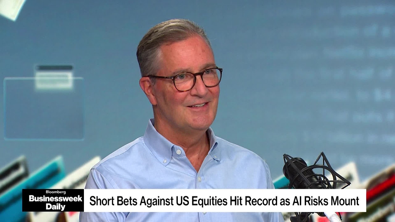 Short Bets Against US Equities Hit Record, AI Risks Rise - Bloomberg Podcast