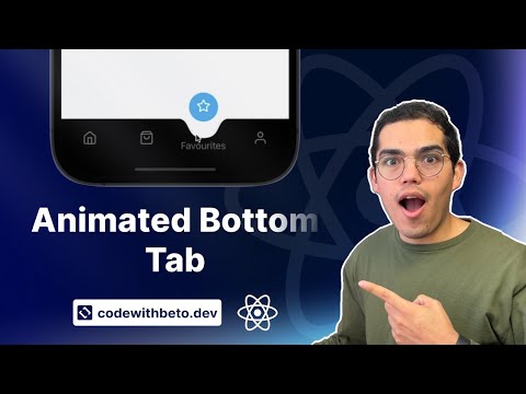 Animated Bottom Tab with React Native CLI and Reanimated