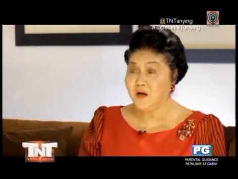Imelda Marcos sings Wo Ai Beijing Tiananmen