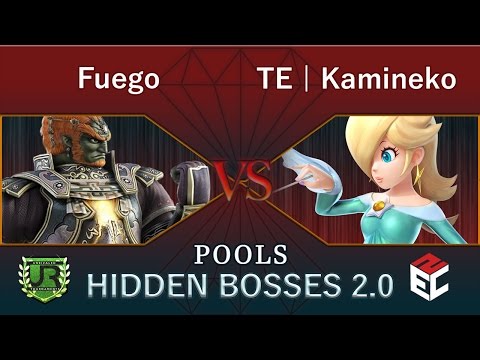 Hidden Bosses 2.0  POOLS - Fuego (Ganondorf) vs TE | Kamineko (Rosalina)