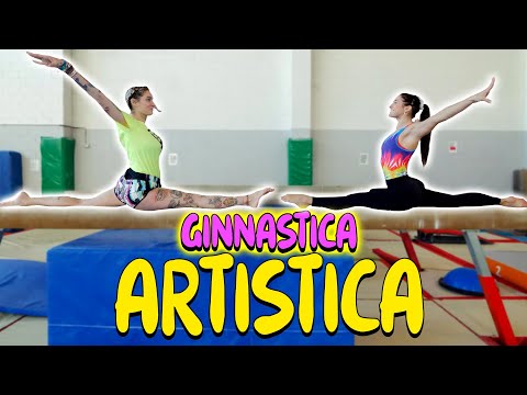 I CHALLENGE the Italian ARTISTIC GYMNASTICS CHAMPION! @Sophialand