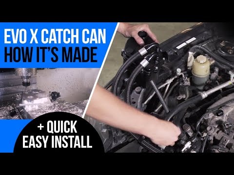 MAPerformance Evo X Catch Can | How It's Made & Quick Install