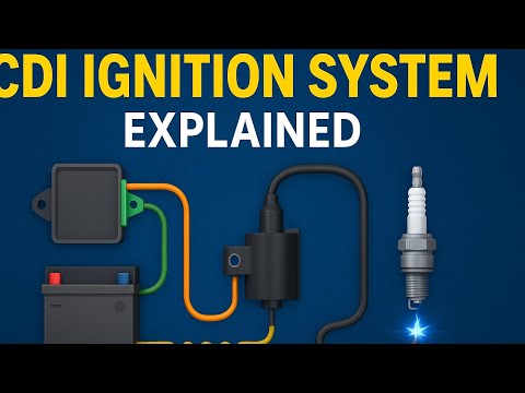 Motorcycle CDI Ignition System Working