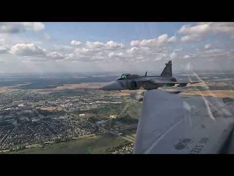 Gripen Flyby Estonia 20 August 2022