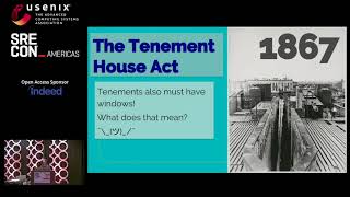 SREcon18 Americas - The History of Fire Escapes