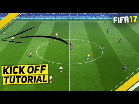HOW TO SCORE DIRECTLY FROM KICK OFF IN FIFA 17 - TUTORIAL / BEST ATTACKING TRICKS