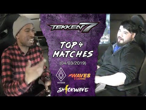 Shockwave - Week 3 (4/3/2019) - Tekken 7 Top 4 (T.I.C.T.A.C, PianomanMTY, and more)