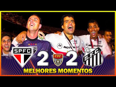 SÃO PAULO 2 X 2 SANTOS ● MELHORES MOMENTOS ● CAMPEONATO PAULISTA 2000 ● FINAL ● JOGO 02