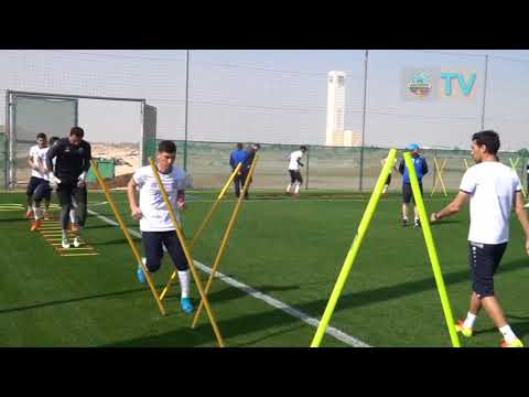 Bunyodkor training Dubai. Jebel Ali 17/02/2018