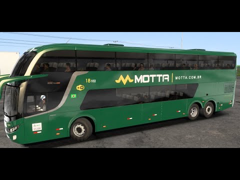 BUS ETS2 - VIAGEM 1175 - COXIM.MS X SONORA.MS - MOTTA