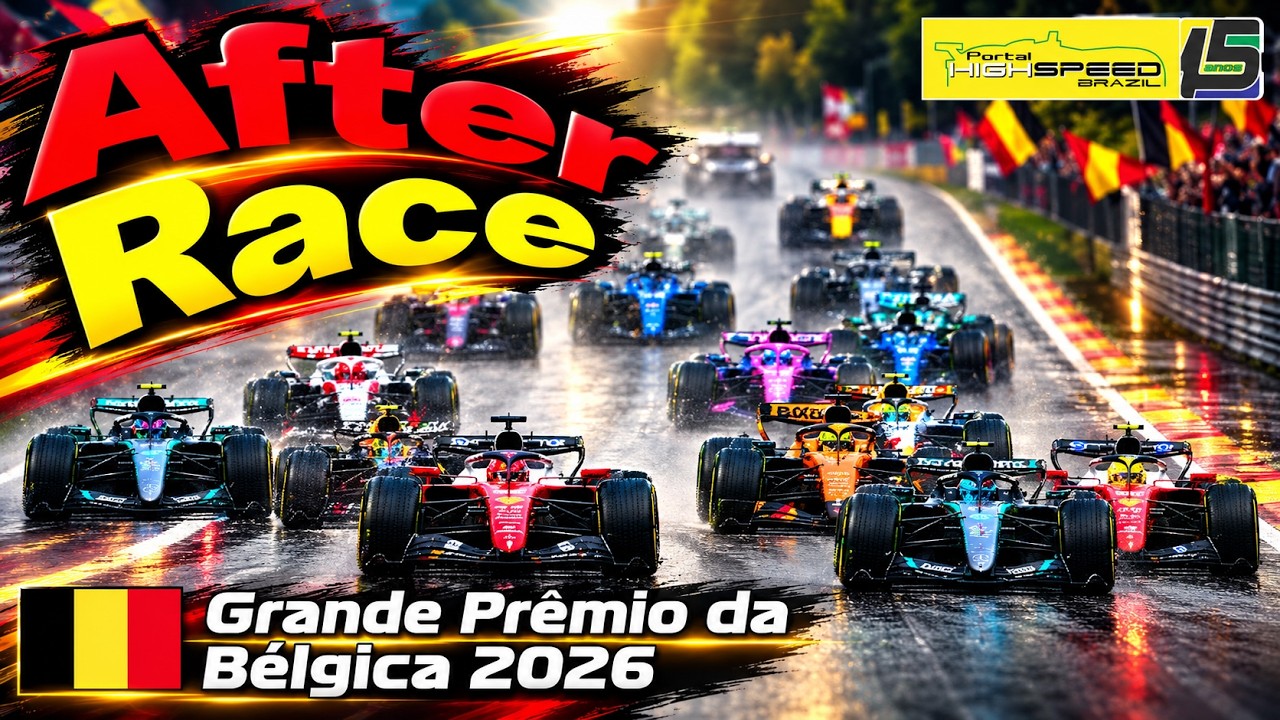 🏁 AO VIVO | Fórmula 1 - GP da Bélgica 2026 | AFTER RACE