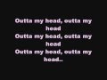 Diandra Outta my head lyrics 