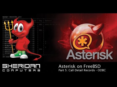 Asterisk Call Detail Records (CDR) and MySQL