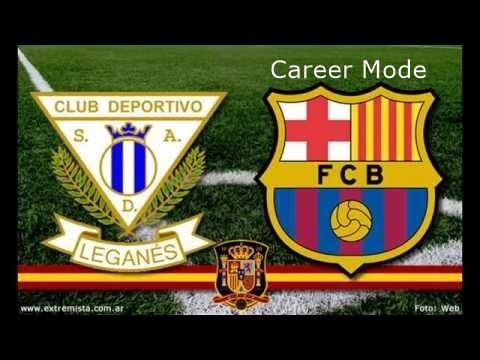 FC BARCELONA Career Mode #33 (Кръг 22) Кд Леганес -;- Барселона