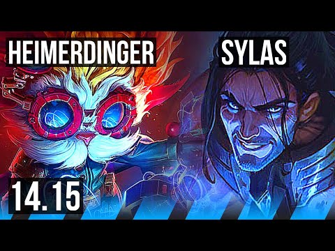 HEIMERDINGER vs SYLAS (MID) | 8/2/10, 1000+ games, Dominating | VN Master | 14.15