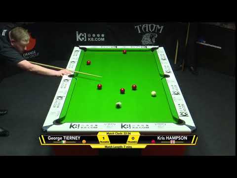 Taom Shootout Series 2019 George Tierney - Kick Shot Snookered -