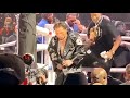 GERVONTA DAVIS IMMEDIATELY AFTER BLINDING HECTOR LUIS GARCIA; CHEERED AND EMBRACED BY DC FANS