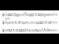 CALIENTE BLUES - ALTO SAX