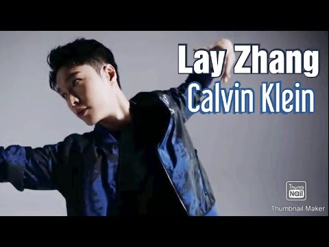 Lay Zhang (Zhang Yixing/张艺兴) Calvin Klein Endorsement ad
