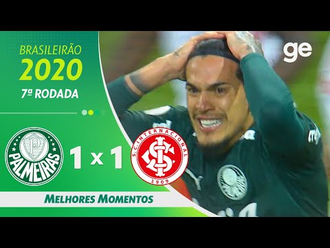 Gols e lances de Palmeiras x Internacional