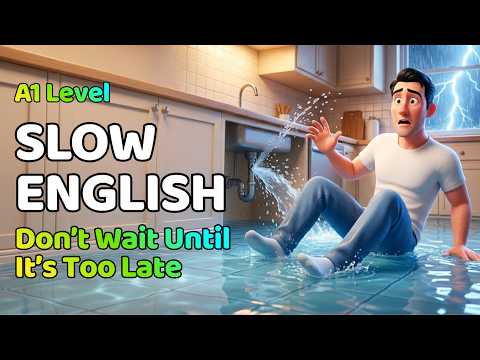 Don’t Wait Until It’s Too Late | English Listening Practice for Beginners (A1 - A2 Level)