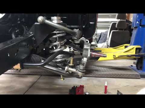 Speedway Motors IFS Spindle Install - Stock or 2inch Drop