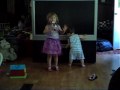 Elizabeth Singing Shoo Fly Don't Bother Me and Get Low