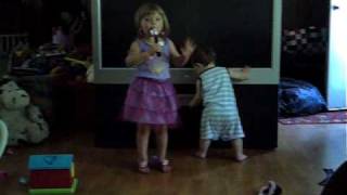Elizabeth Singing Shoo Fly Don't Bother Me and Get Low