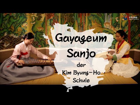 Gayageum Sanjo der Kim Byung-Ho Schule