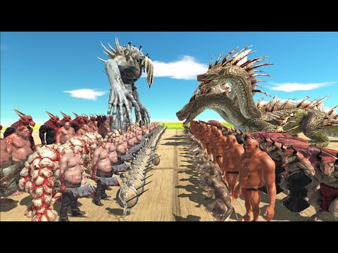 Who Is The Best? Infernals vs Fantasy 😱 Animal Revolt Battle Simulator