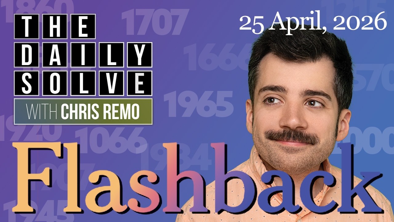 Flashback - 25 April 2026 - NYT History Game #flashback