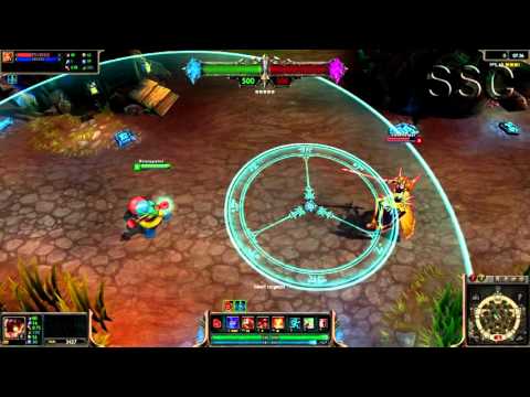 Pool Party Ziggs League of Legends Skin ShowCase