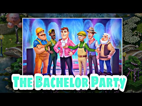 The Bachelor Party | Playrix | Gardenscapes - New Acres - Wedding Preparation Island