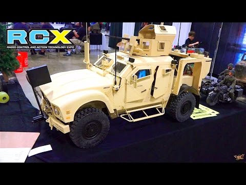 RC ADVENTURES - HUGE Military Presence at RCX - PT 2 - Interview with Taigen Tanks