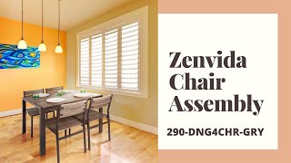 Zenvida - 290-DNG4CHR-GRY Assembly