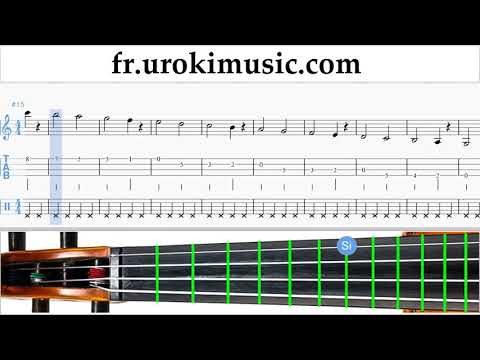 Cours de Violon Shakira - Me Enamoré Tuto Partitions Partie#1 um-i829
